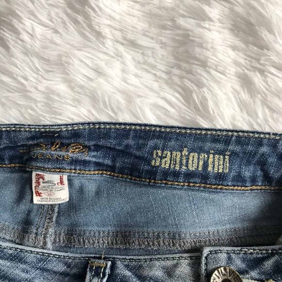 SILVER Jeans Capri Light Wash Crop - Picture 4 of 7